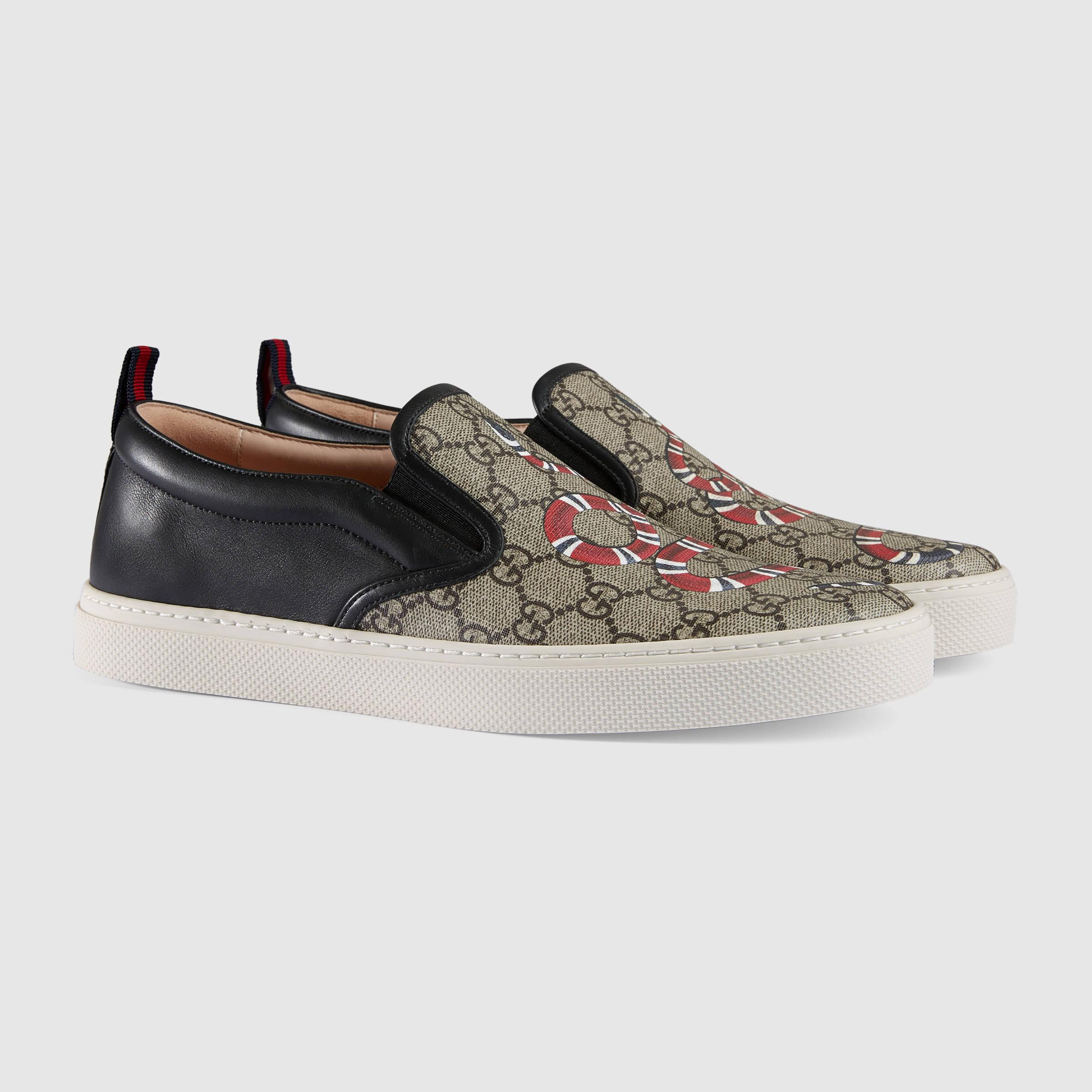 gucci snake slip on